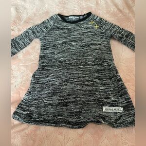 5 for 10$ ❤️ 12M | Romy & Aksel Black and Gray Knit Dress